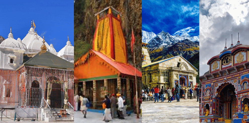 Char Dham Tour Package from Delhi which includes yamunotri, gangotri, kedarnath and badrinath dham