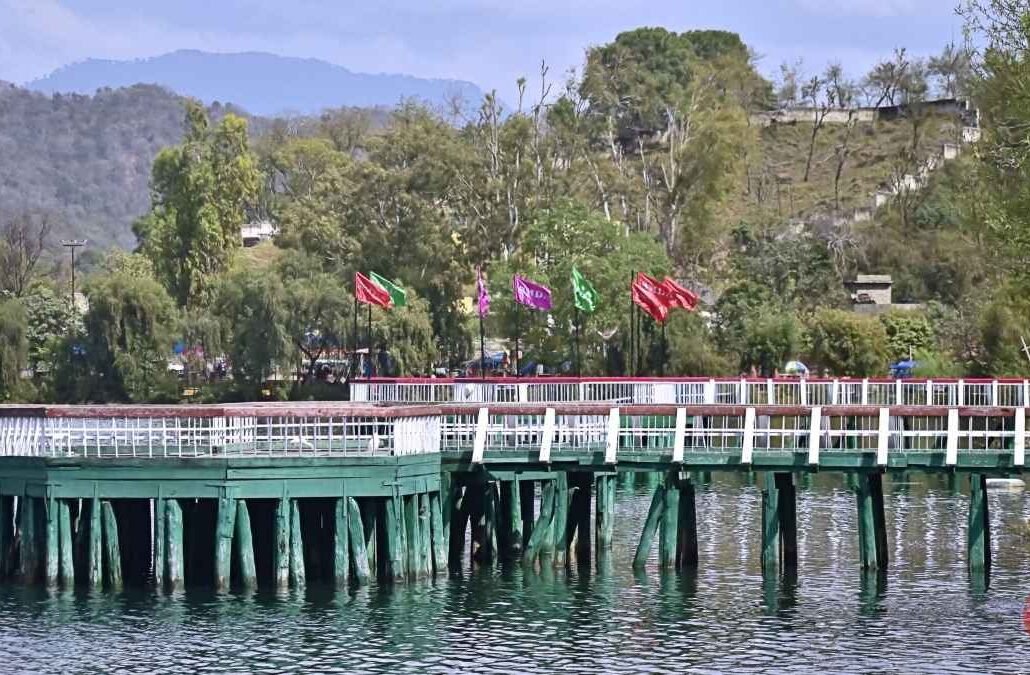 Top 10 Places to Visit Near Vaishno Devi 14 Scenic Mansar Lake surrounded by green hills in Jammu
