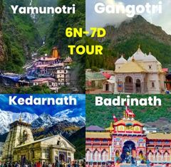 Chardham Yatra Tou Package: 6N-7D