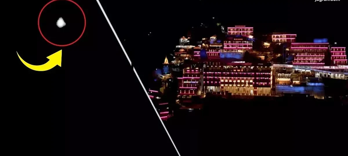 UFO Sighting Near Vaishno Devi Temple Shocking 1 1 Mysterious-Flying-Object-Spotted-Near-Vaishno-Devi