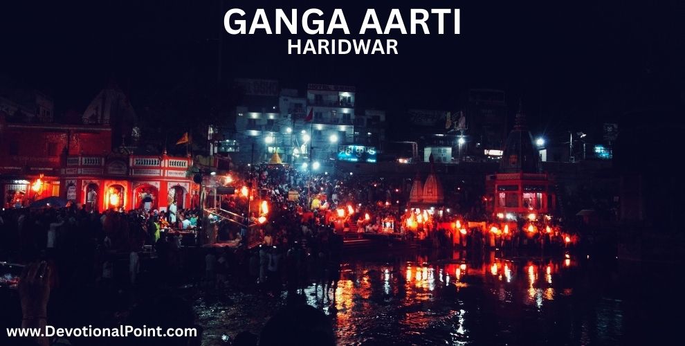 Ganga Aarti Haridwar - History, Location & Timings 1 Haridwar Ganga Aarti at Har Ki Pauri ghat.
