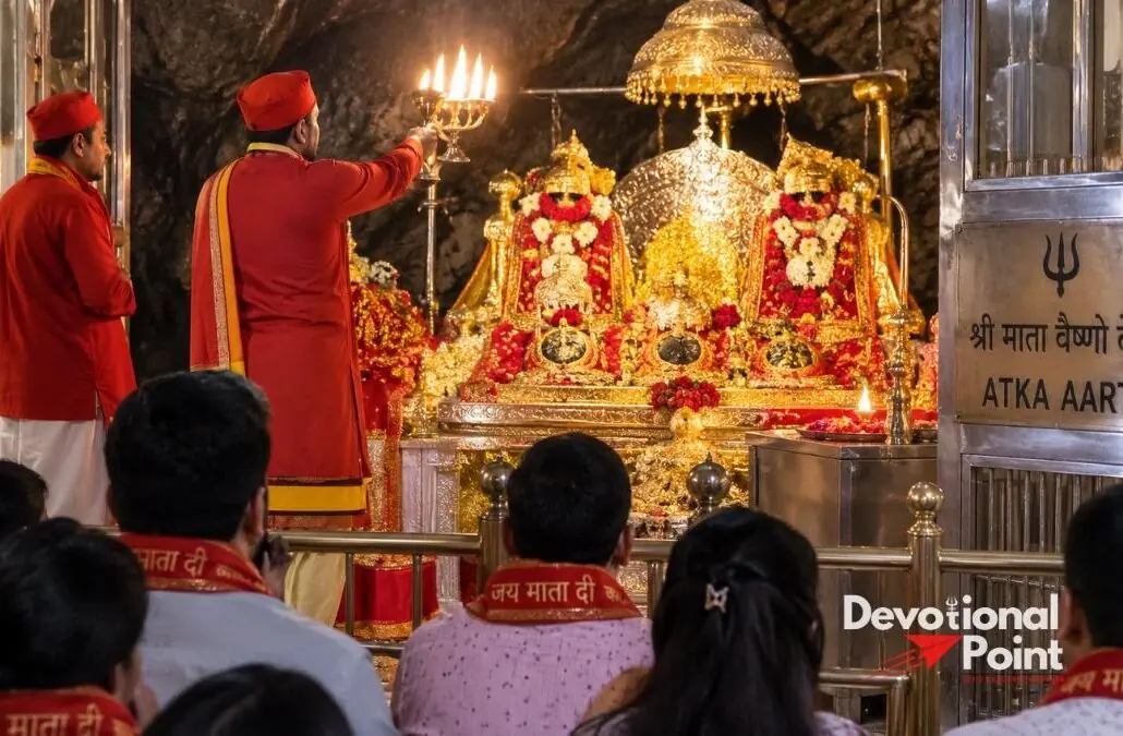 aarti and darshan at vaishno devi